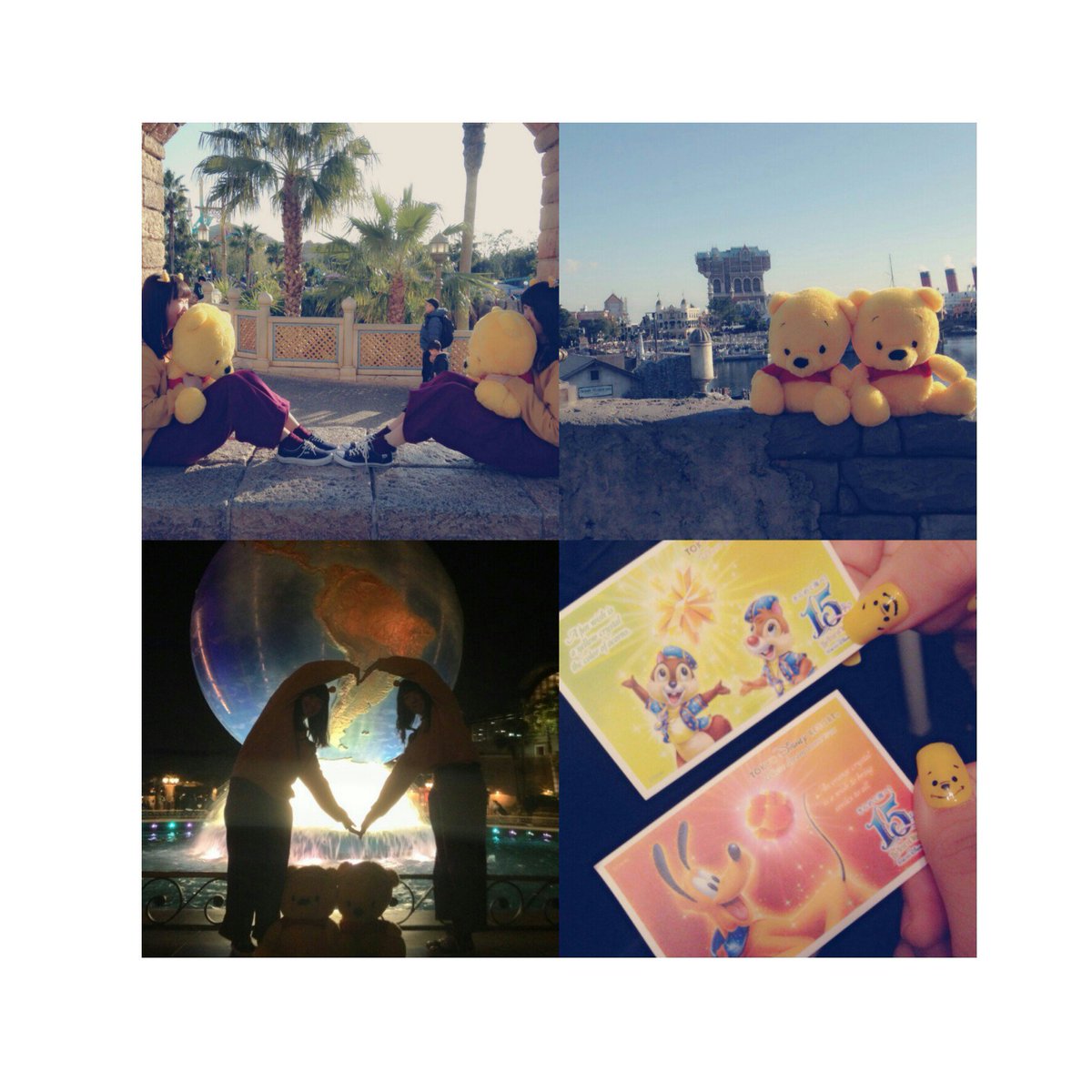 nooooooon0626's tweet photo. Tokyo Disney Sea 🌋🐭🎢

with big pooh 🐻🍯

いろんな人に話しかけてもらえたり写真も撮ってもらったり💙💚💛💜

ずーっと笑ってテンションおかしかった笑

素敵な思い出✨
また行こう✨

2017.01.10
@COoJD0fLdcwmvCv https://t.co/he8GNZVSHJ