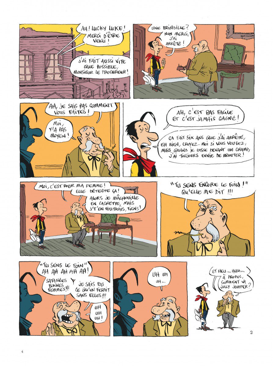 Le plus drôle des hommages à Morris, Lucky Luke par Guillaume Bouzard, Jolly Jumper ne répond plus !!
Lisez la suite dargaud.com/bd/LUCKY-LUKE/…