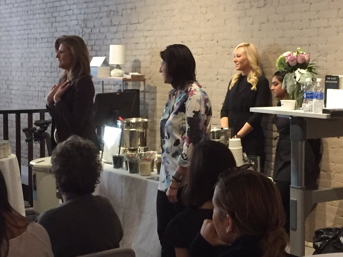 OatMealsNY's tweet photo. "I love oatmeal!" - @ariannahuff at @thrive @Quaker breakfast event. #oatmeal #quakerbreakfast #oatmeals #breakfast https://t.co/jr7eFAlloM