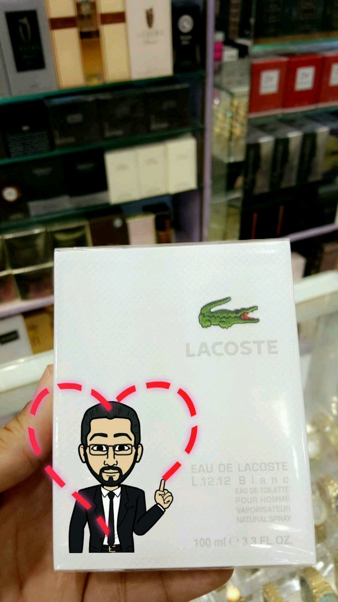 عطر لاكوست الابيض - White Lacoste 
عطر رجالي جميل ..