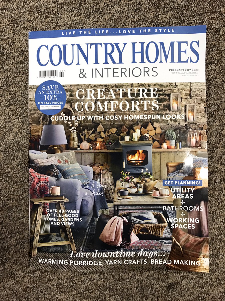 Our C-Five on the cover of Feb's fabulous <a href="/countryhomesmag/">Country Homes</a>