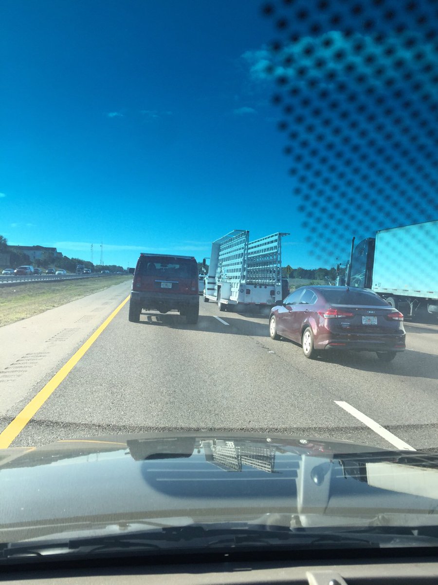 Apparently a small fender bender caused all of this on I-4 over three hours ago #dumbdrivers goo.gl/oPa49u