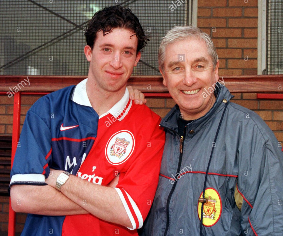 Classic Football Shirts Robbie Fowler In A Half Rangers Half Liverpool Shirt Players In The Wrong Shirts Can You Think Of Anymore