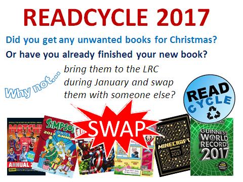 NovaHreodUL's tweet photo. Finished your Christmas book? Come to the LRC and swap it for another #Readcycle https://t.co/qt6CHH4YSA