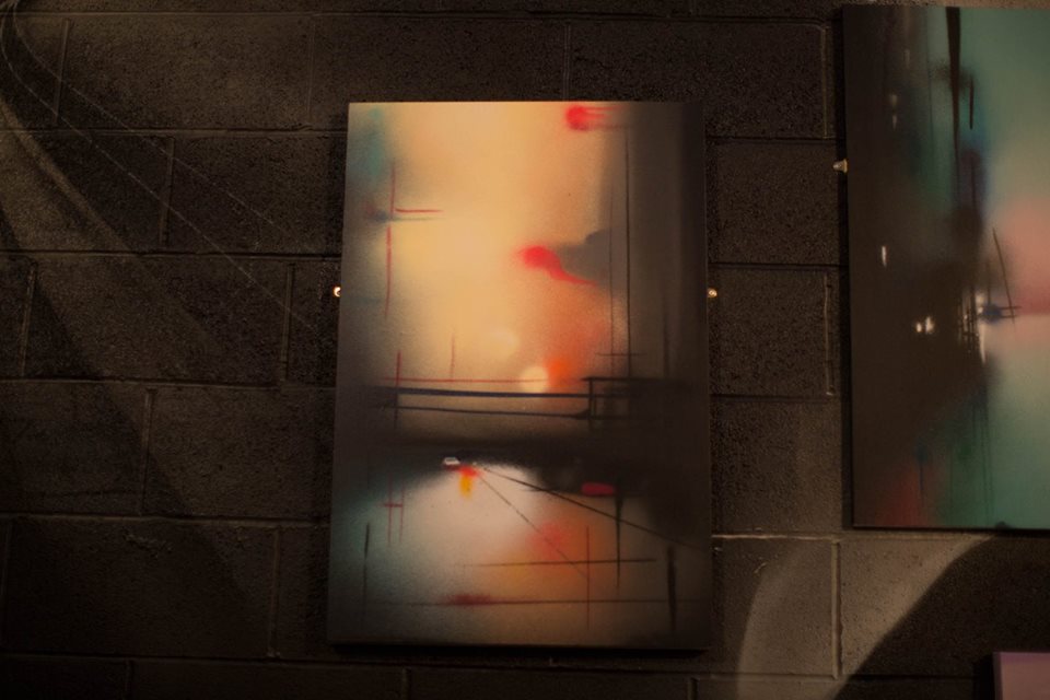 BoilerHouseDiff's tweet image. Final canvas from the #lightvsdark exhibition by @cardiffgraffiti for sale at the Jan price of £100.