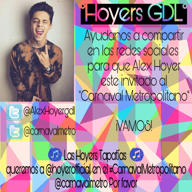 GDLTeamHoyer's tweet photo. Team Hoyer ayudanos a pedir a @hoyerofficial para él #CarnavalMetropolitano @carnavalmetro 💙
Necesitamos de su gran ayuda 💪💯 @martinfabianr https://t.co/pxBKtfKMih