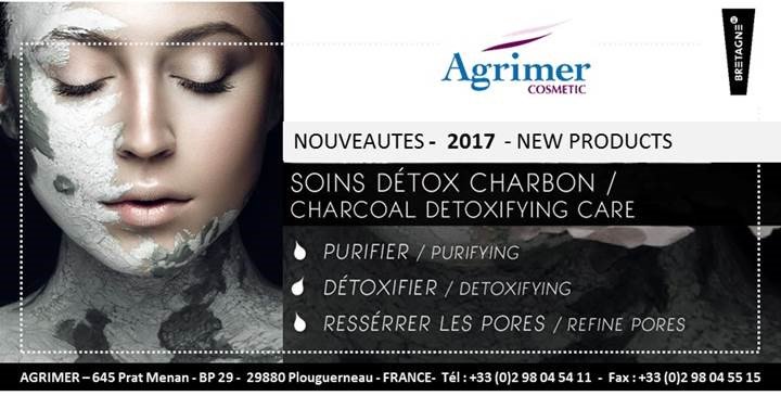 VLevec's tweet image. Agrimer lance sa gamme de soins purifiants au charbon !