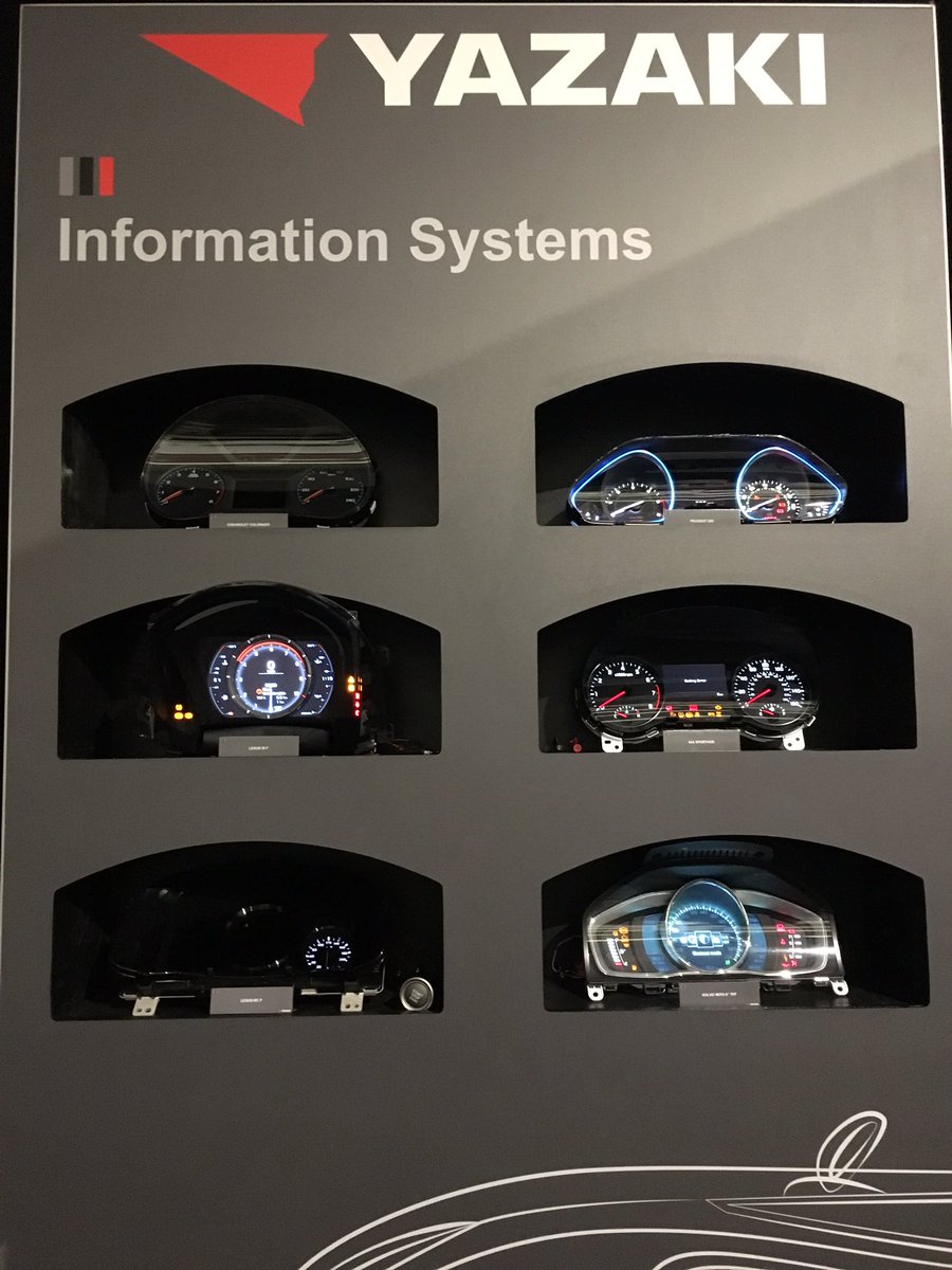 BrittAllen96's tweet photo. Information systems made by Yazaki #NAIASyazaki https://t.co/ZO4hdbst87
