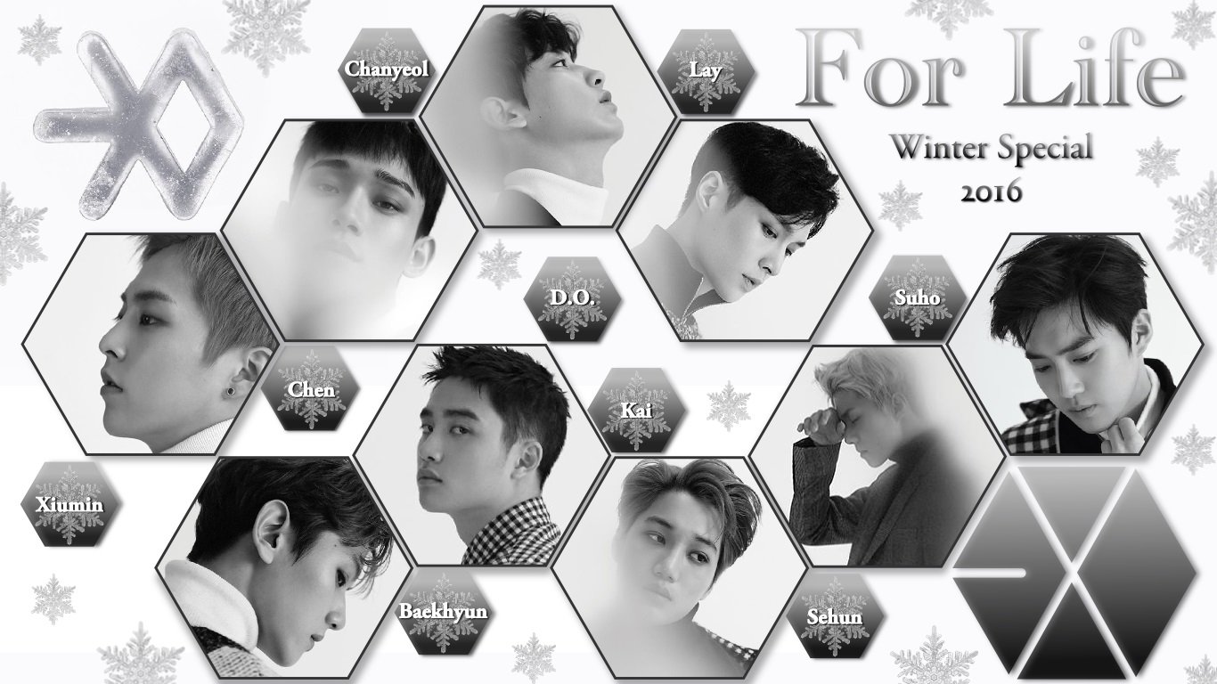 ちきちゃん Wallpaper For Pc Hd Fwxga Of Exo For Life Ver 2types Exo 엑소 エクソ Forlife 一生一事 Which Do You Like Black Rt White Likes Both Rt Amp Likes T Co Gywt5bxey6 Twitter