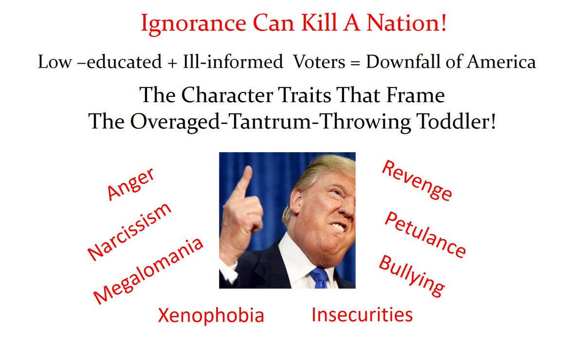 educatormary's tweet image. Trump: &quot;we&apos;re going to have a great time, a tremendous time.&quot; He is so insecure and paranoid. #limitedvocab #cognitivedisability #NLP