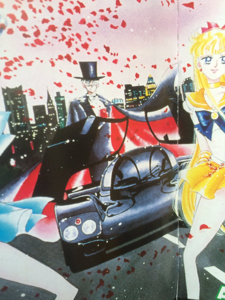 @theisb @SailorBusiness some Tuxedo Mask/Batman evidence. Check his 'So Hooked Up' Batmobile, er, Maskmobile.