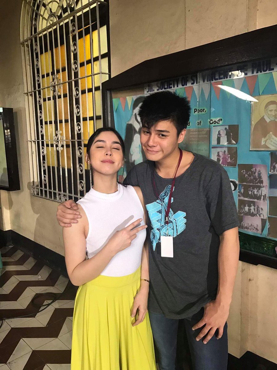 RonLiaWarriors's tweet photo. Chloe and Tupe!! 💗 #RonLia https://t.co/oPbNCDIAJJ