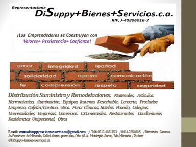 DisuppyCa's tweet photo. @Aljofezh Correo: ventas.DiSuppymasBmasServic.ca@gmail.com  > compras.disuppy@Outlook.com ->
NºTelf: 0212-4181753/0414-2554005/0416-4190261 https://t.co/khYPhryYyg