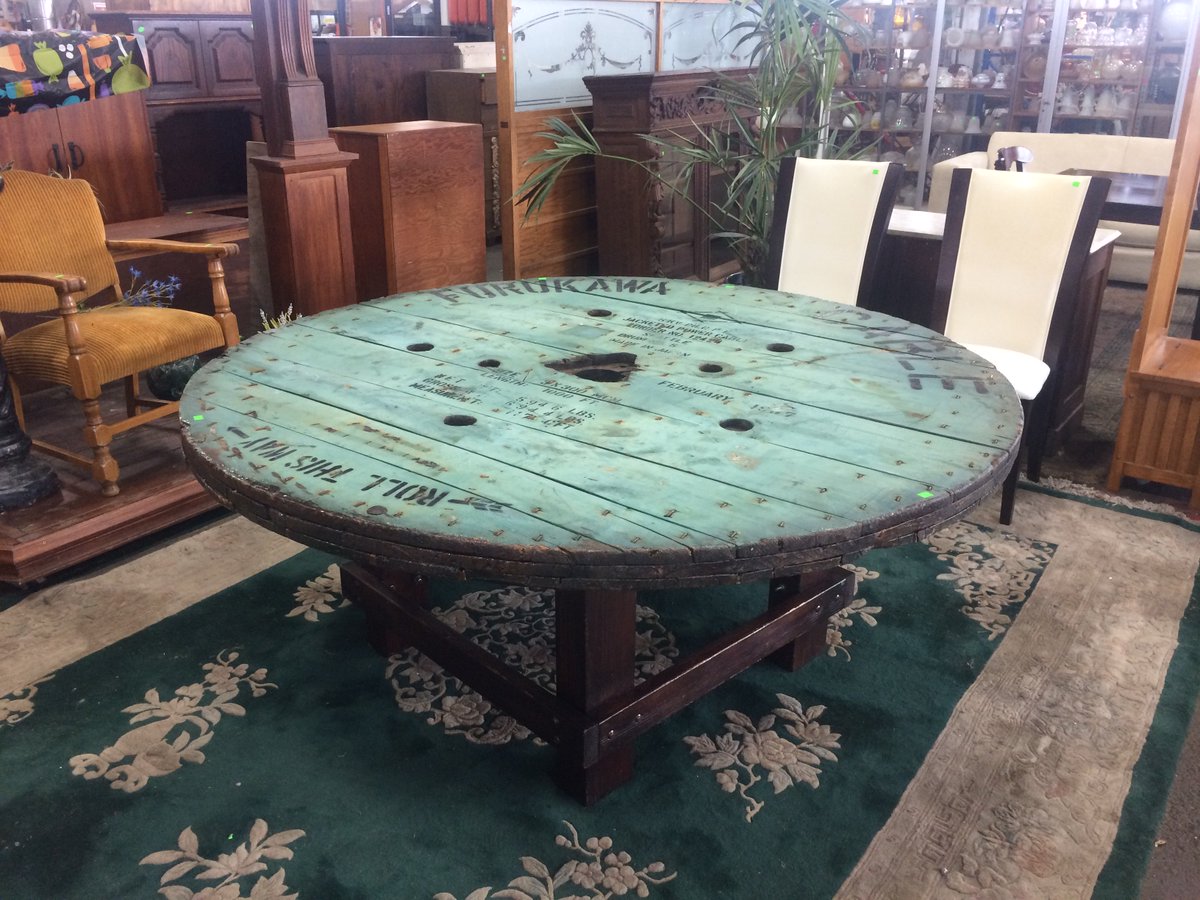 Furukawa Cable Table from 1967. $300.