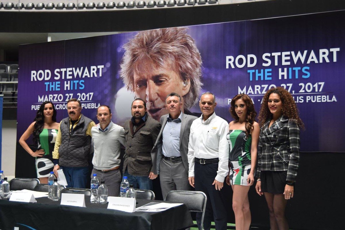 Pueblalike's tweet photo. RUEDA DE PRENSA  CONCIERTO ROD STEWART EN PUEBLA  ve más en: https://t.co/WzGc2VTPKB https://t.co/BYBhwdh7Iz
