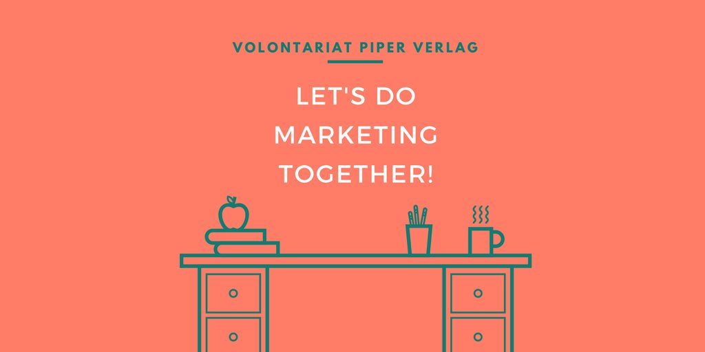 piperverlag's tweet photo. Du suchst ein #Volontariat im #Marketing? Das #piperteam freut sich auf dich! Jetzt bewerben & weitersagen: https://t.co/15ue695a9M https://t.co/Yr7embrCLd