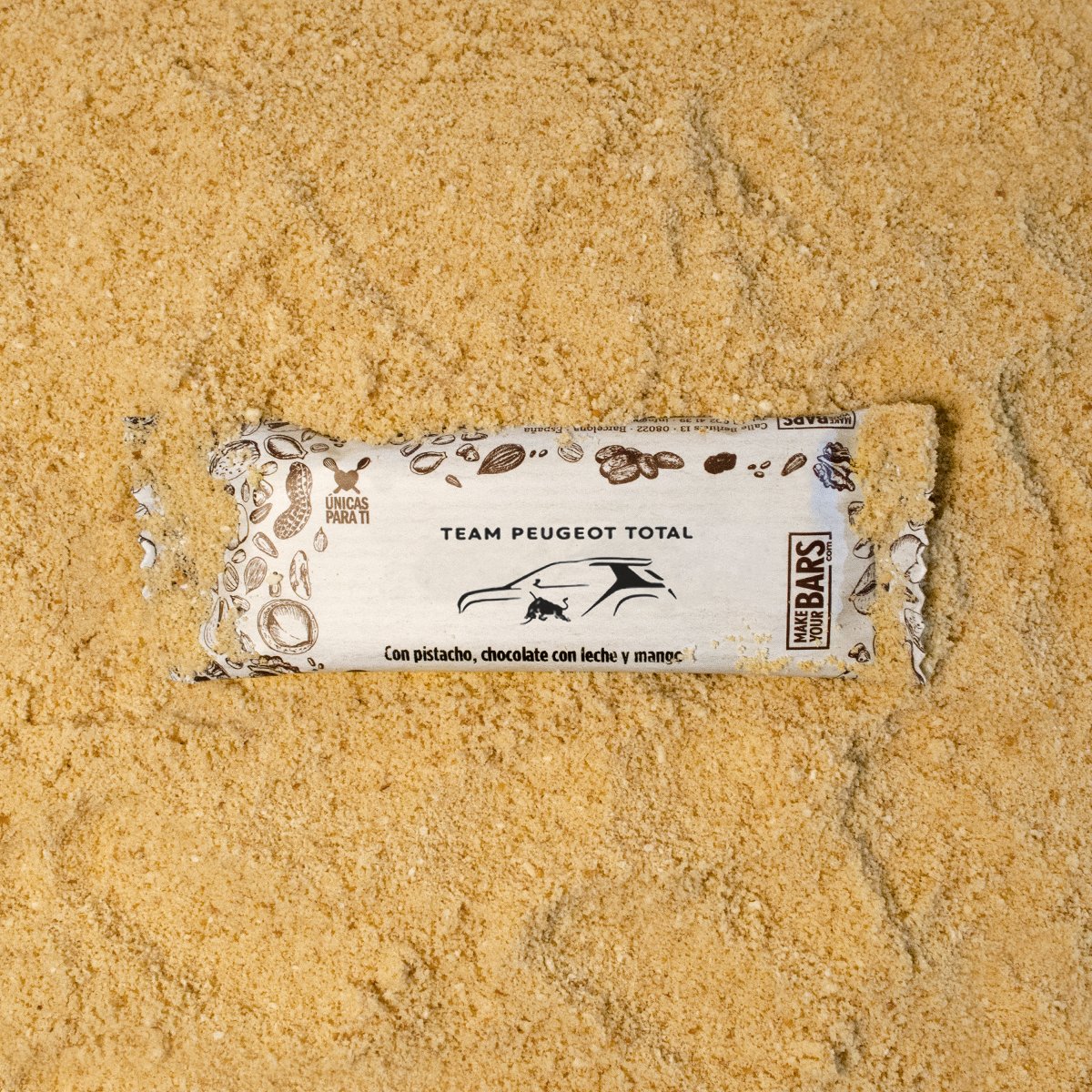 La energía de nuestras barritas está acompañando al #TeamPeugeotTotal en la aventura del <a href="/dakar/">DAKAR RALLY</a> 2017. ¡Gas a fondo #dakarianos! #Dakar2017