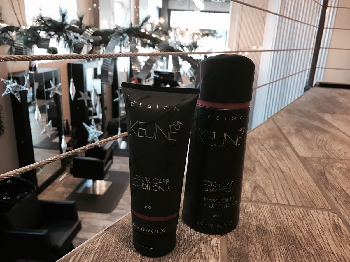 #POTD Design Keune Color Care Shampoo and Conditioner. 
Recommended to use daily for long lasting color intensity and brilliant shine.