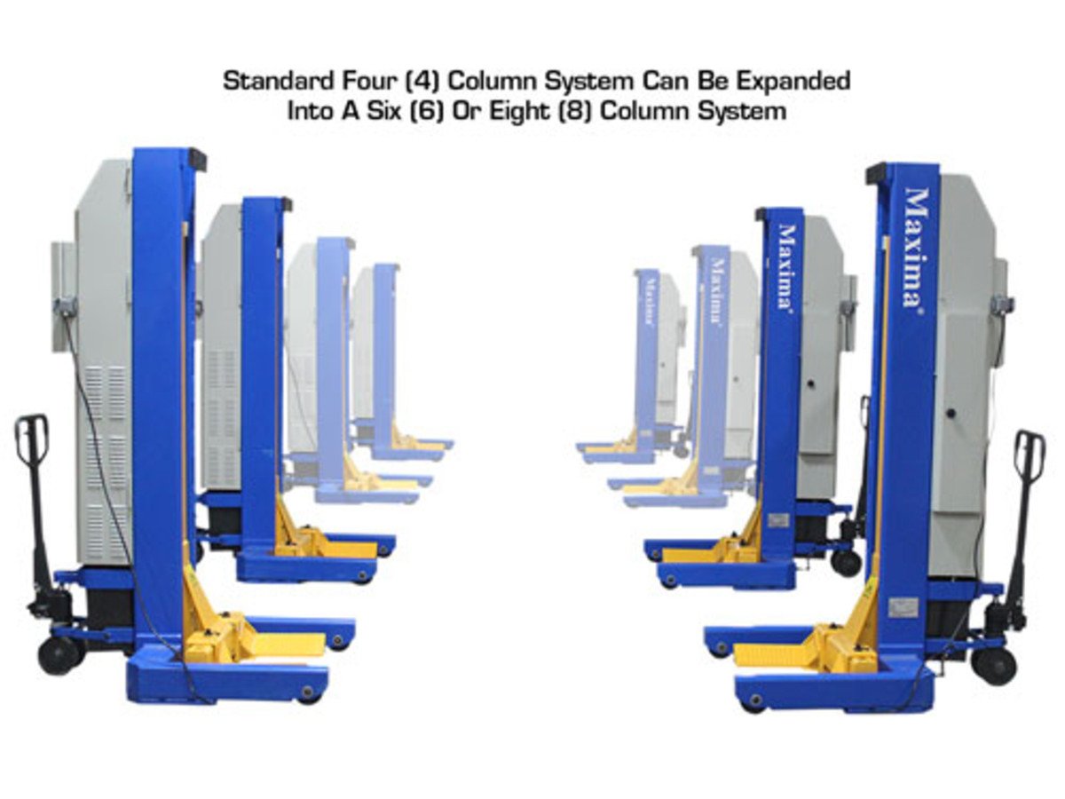 maximaproducts's tweet photo. Check out https://t.co/ZRCmKgRbzP to see how our lifts can improve your shop's efficiency! #rv #repair #trucking #heavyduty #lifting https://t.co/PWZa0v3IEH