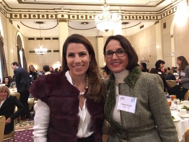 HamiltonInsures's tweet photo. Hamilton USA CEO Seraina Macia and EVP Head of Business Development Barbara Bufkin at the #APIW/CPCU 2017 Annual Luncheon #womeninleadership https://t.co/AuyxJOZ9hF