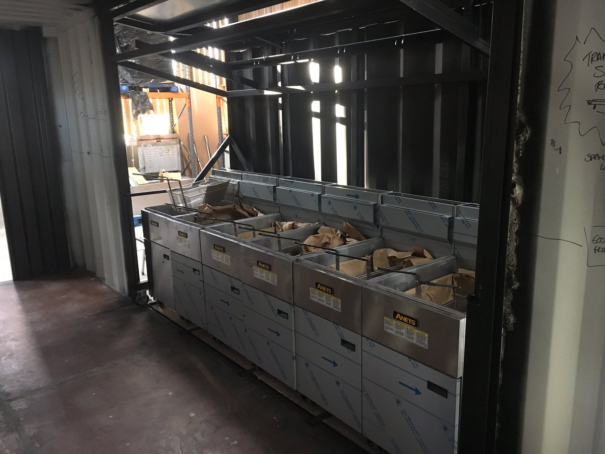 festivalmark's tweet photo. Shipping container now coming on in leaps &amp; bounds. Ready for March???mmmmmm.... https://t.co/Ee50WDgJSF