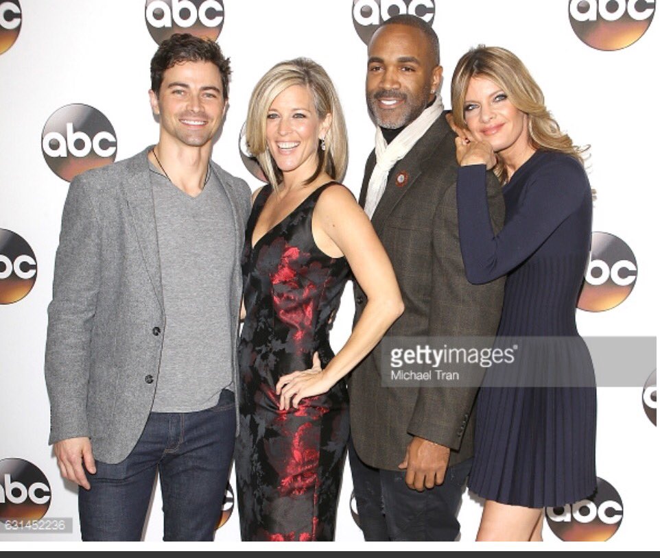 TheRealStafford's tweet photo. My favorite picture from last night! Love these people.β€ #GH #ABC #TCA17 @lldubs @mattcohen4real @donnellturner1 #starting2017right https://t.co/K1aKkwfsuM