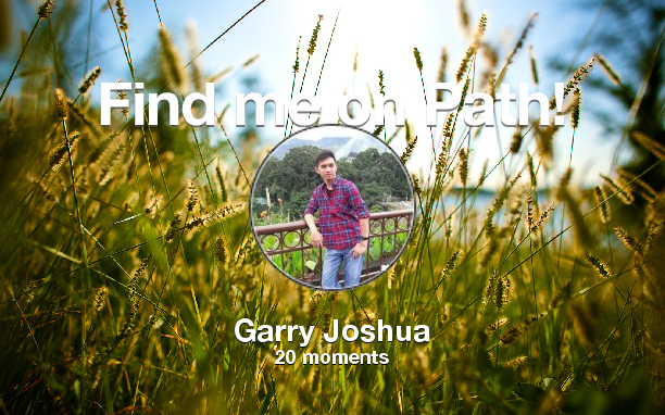 garrykeyz's tweet photo. Find me on #Path now! Go to https://t.co/MGWUWZlNMM https://t.co/GpyDorgWlB