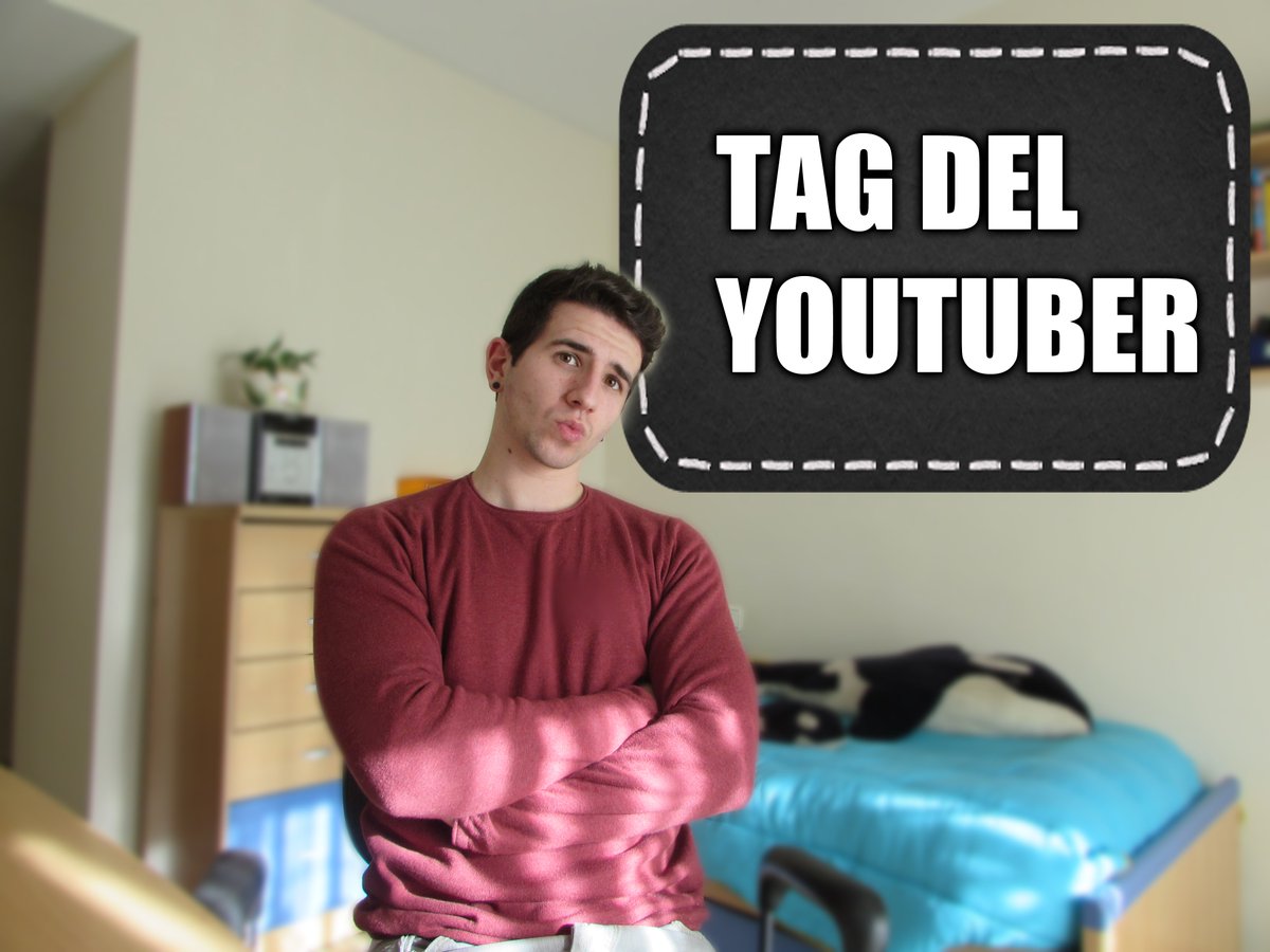 ¡NUEVO VÍDEO! 🎥 EL TAG DEL YOUTUBER 🎥 
RT si te ha gustado para ayudarme ☺
youtube.com/watch?v=9s_vV8…