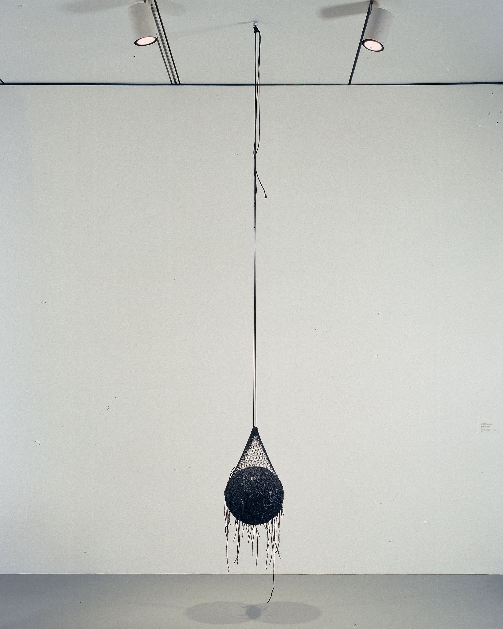 Happy Birthday to Eva Hesse, born 1936! Vertiginous Detour 1966 