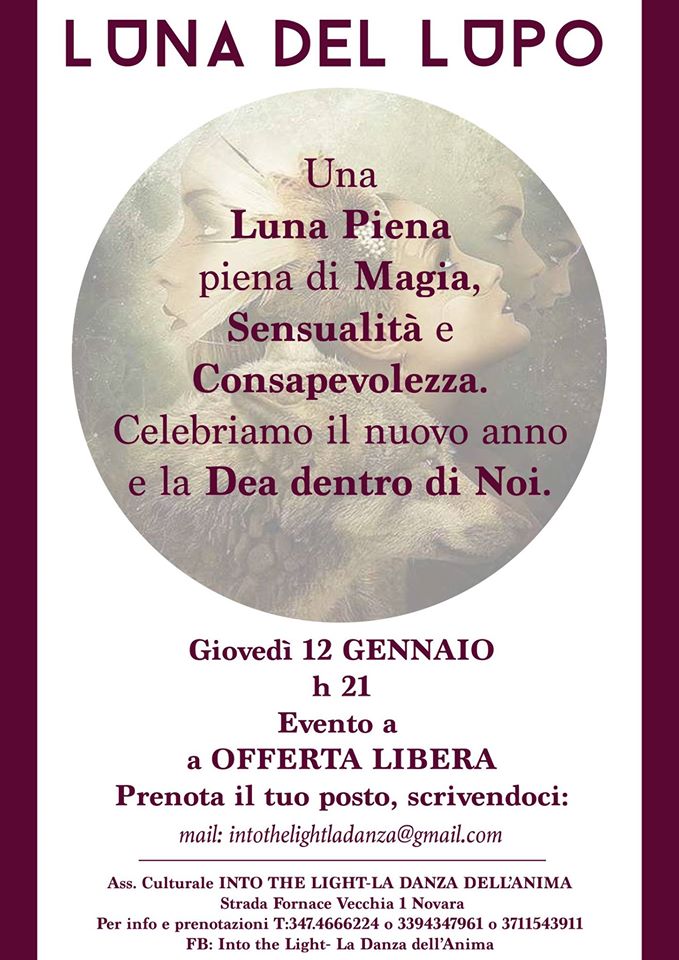 VSAltoPiemonte's tweet photo. #Tendarossa domani sera @into the light, #Novara. 
Chi si perde la #luna #piena? https://t.co/1iRVujO3N5