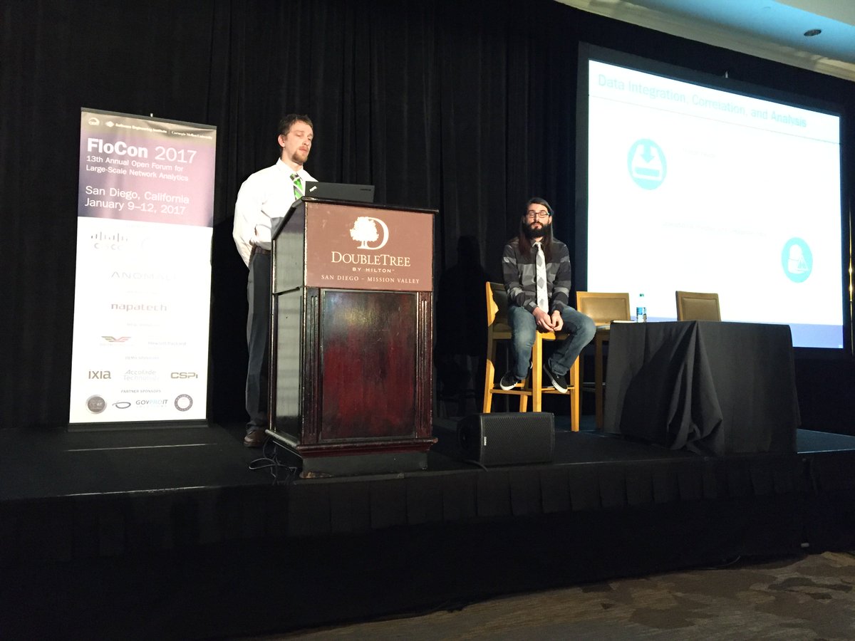 rlbeliak's tweet photo. In Great Room now: "Next Generation Incident Response: Tools and Methods...Advanced Threats" @northropgrumman #FloCon17 https://t.co/pWfax4bEiy
