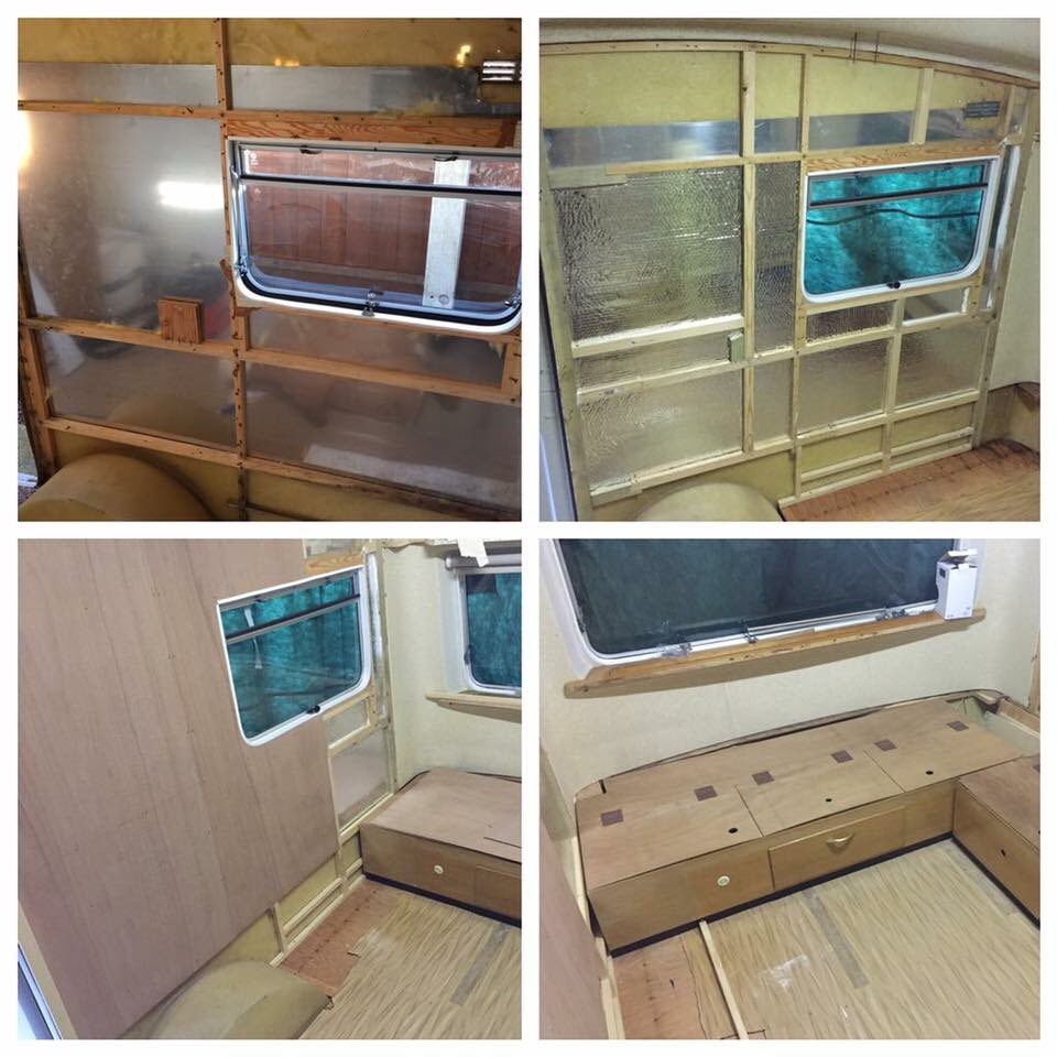 beanmachineuk's tweet image. And it's empty. Replace old timber so it's leak free. #coffee #vintagecaravan #vikingfibreline