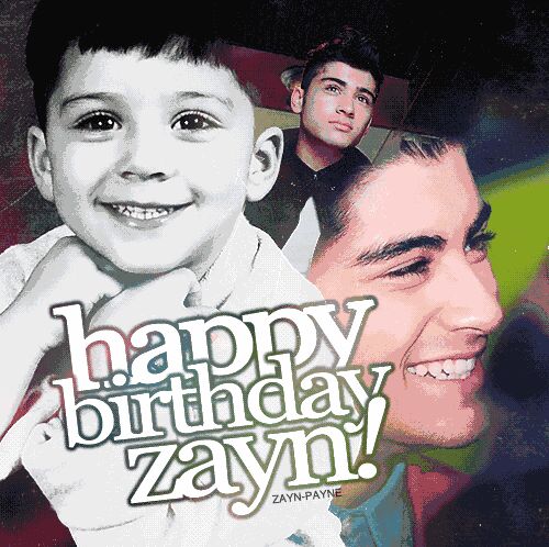 Happy birthday zayn malik 