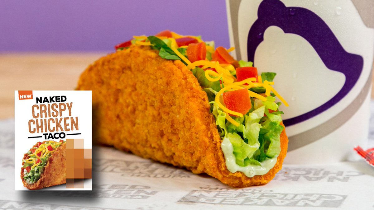 #TacoBell to debut new #taco with a shell made entirely out of fried chicken bit.ly/2jEorWa https://t.co/sF9MyOU2JO