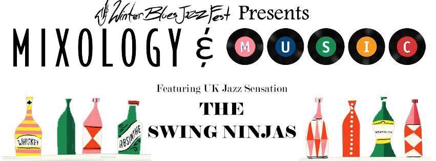 Need an excuse to <a href="/VisitWmbg/">Visit Williamsburg</a>? <a href="/winterbluesjazz/">WinterBluesJazzFest</a>'s Mixology &amp; Music w/ <a href="/theswingninjas/">The Swing Ninjas</a> will be Sat. nite's best party! facebook.com/events/1232823…