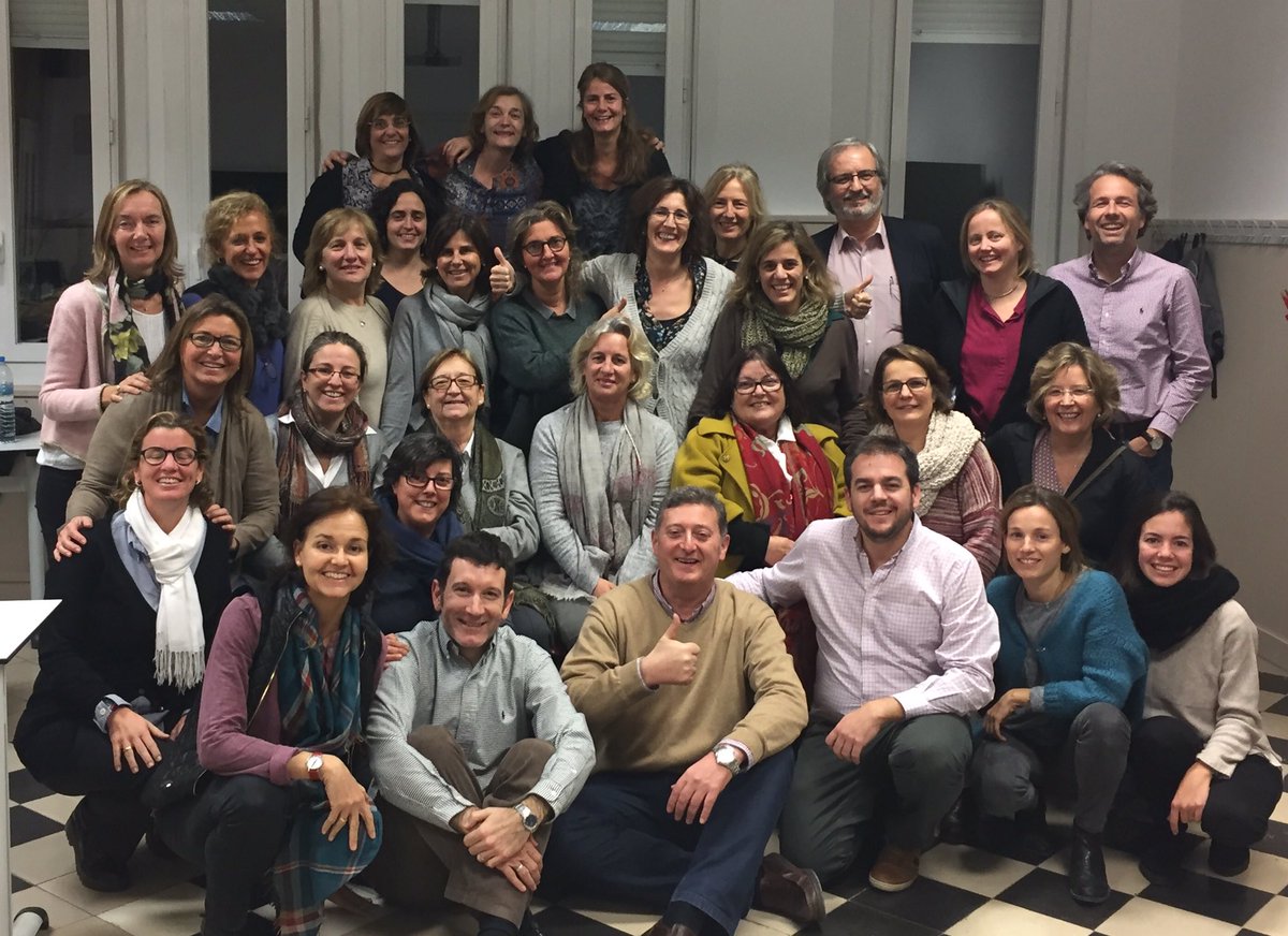 MartinVarelaDav's tweet photo. Un grupo excepcional! #gracias directivos y caps @SagratCorSarria Un lujo acompañaros. @trilemaedu #coachingpedagogico https://t.co/v0TMuGwRae