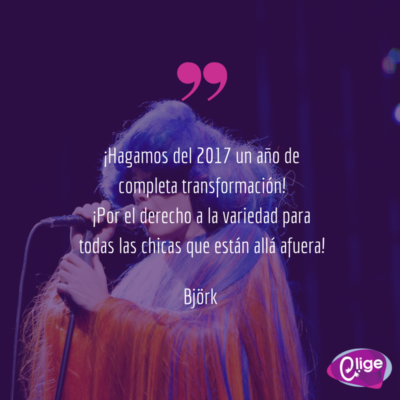 EligeRed's tweet photo. ¡Luchemos por la #IgualdadDeGénero todos los días del 2017! Carta completa de @bjork: https://t.co/KwBolxIF2H https://t.co/4tQ9PbZs2a