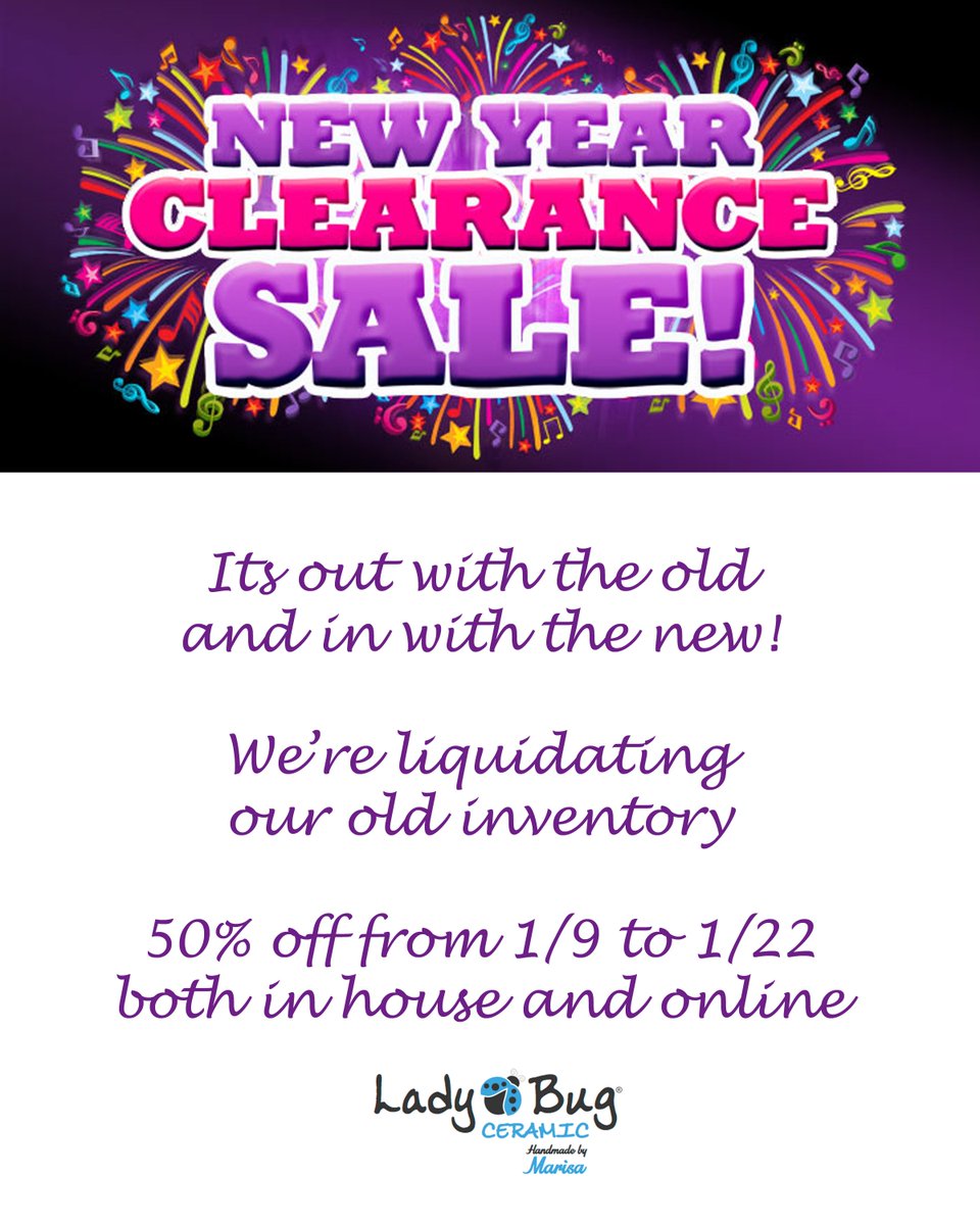 LadybugCeramic's tweet image. #Ladybug #Ceramic #Handmade #Pottery ow.ly/ky0P307Ujci #fiftypercentoff #couponcode newyear50 #onlinesale #clearancesale #buynow