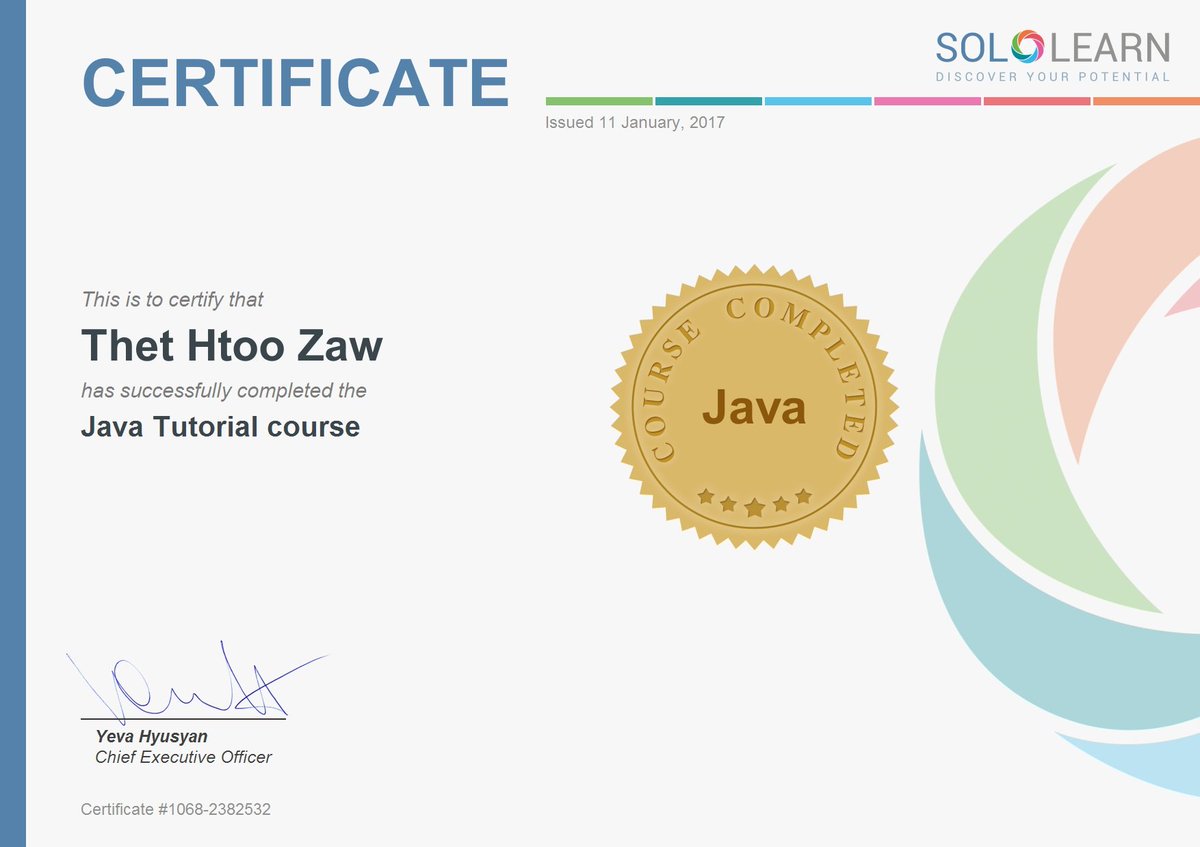 thet_hz's tweet photo. #sololearn #java #hyperfocusing #half-blood https://t.co/vXeXVnkV8F