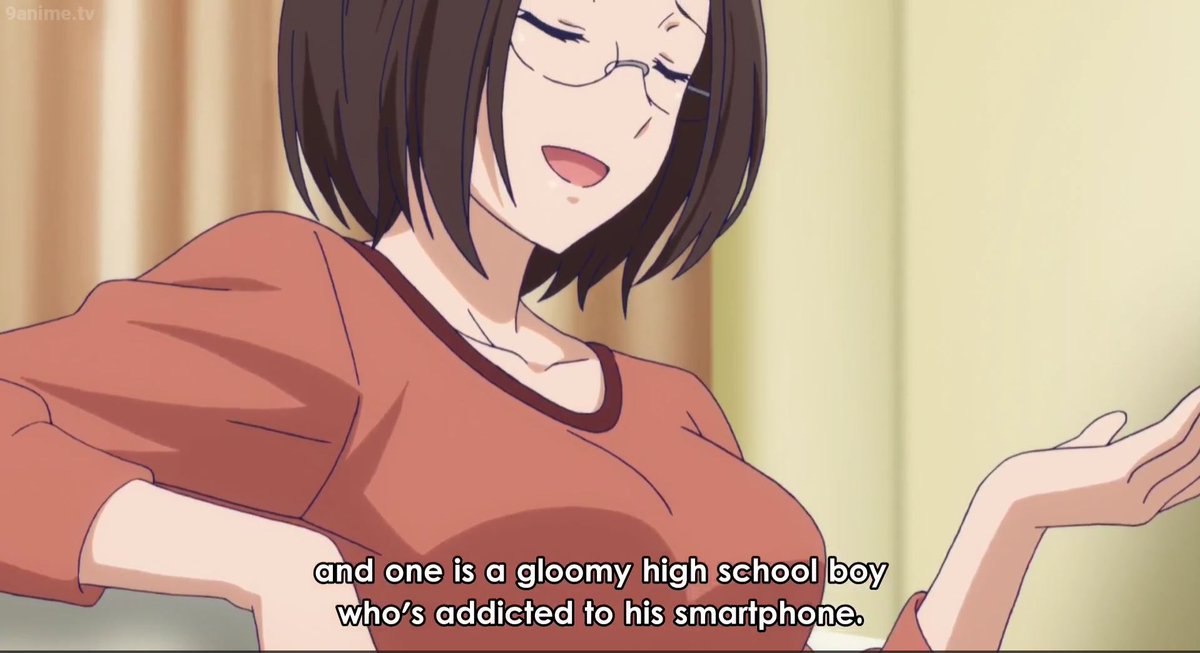 coffeemoogles's tweet photo. So happy that there's finally an anime about me. #Fuuka https://t.co/9NF7SDZ5YA