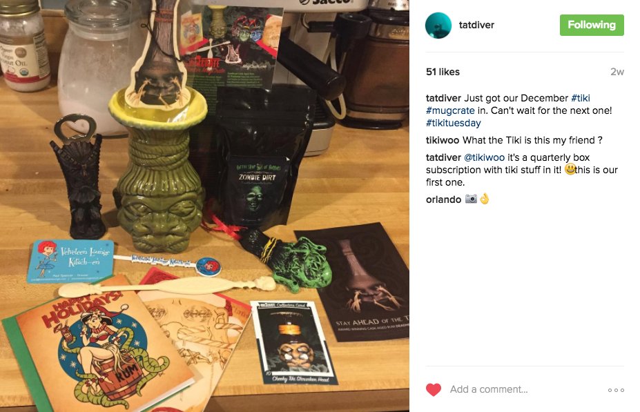 mugcrate's tweet photo. #MugCrate  https://t.co/fodTdeWeb4 #December2016 #instagram @CheekyTikiLtd  @DeadheadRum  @CSoH @VelveteenLounge @OhanaLuau Cheers! https://t.co/3LW4FRAecW