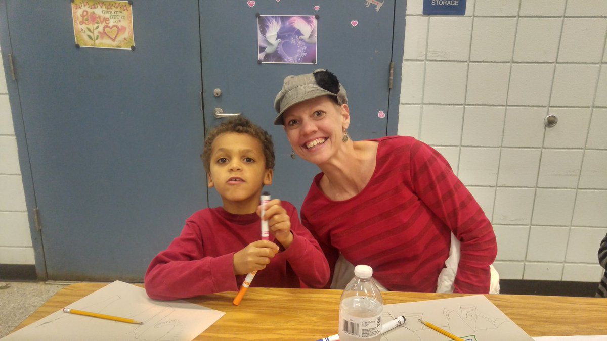 andersons2001's tweet photo. Mommy and Me Art and Writing Night at Tommy Sloth with KG,1st, and 2nd graders! #PanthersROAR https://t.co/emlRvbTQ7k