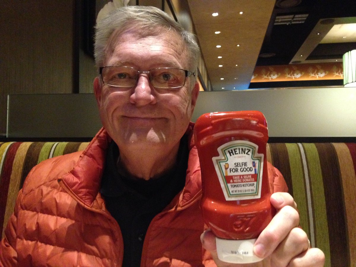 golfingduo2's tweet photo. #HeinzSelfieforGood https://t.co/9QDQ3uAN4d