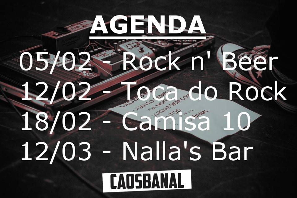 caosbanal's tweet photo. Agenda de 2017 começa a ser formada galera... 
Alguns shows já marcados, fiquem espertos e não percam!!
#caosbanal

https://t.co/zBhYHdajhe https://t.co/qIyBZ2YJl9