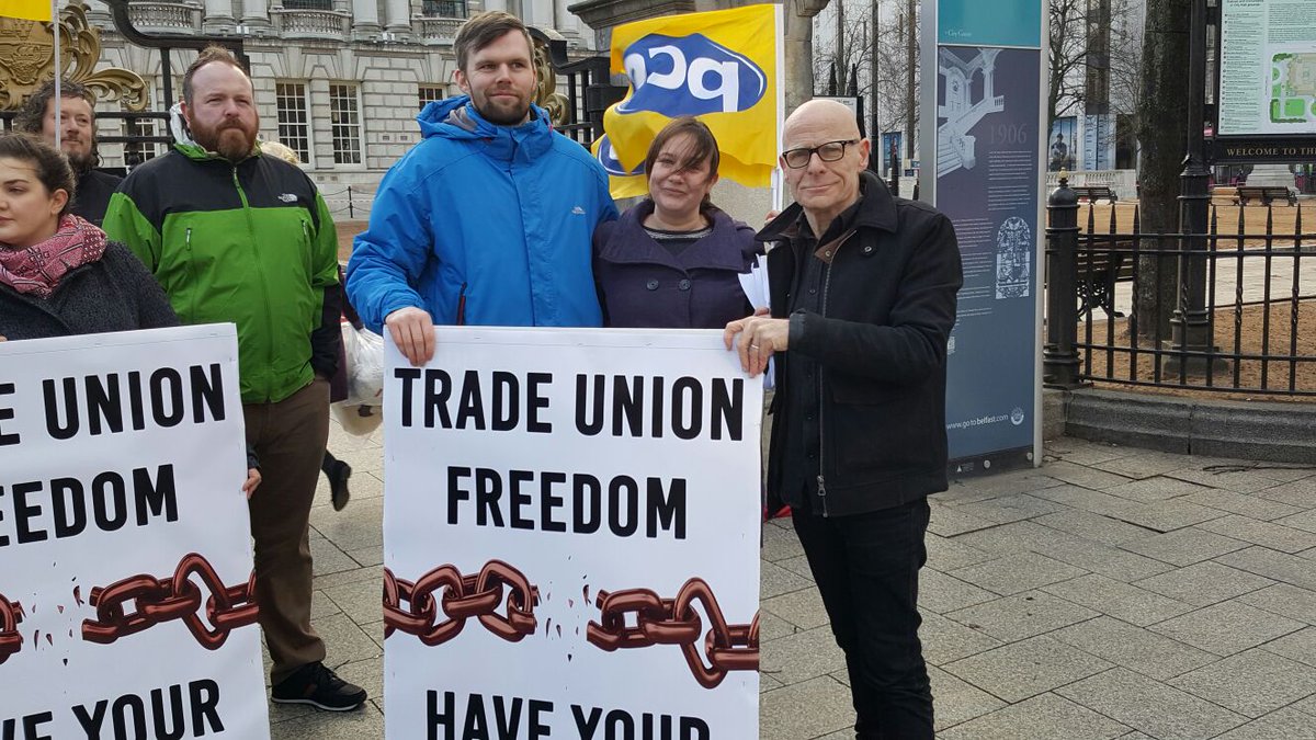 Thanks to <a href="/pb4p/">People Before Profit</a> for making history at Stormont by addressing workers rights through Bill to repeal Tory anti-TU Laws. <a href="/pcs_union/">PCS Union (pcs.org.uk)</a> <a href="/leftgayle/">Gayle Matthews</a>