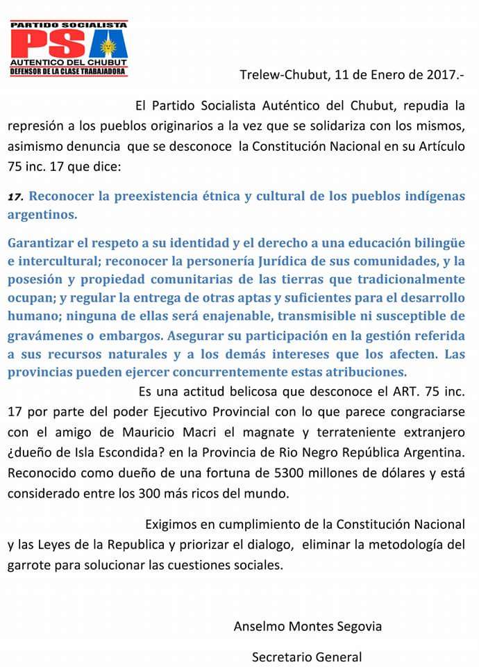 PSA CHUBUT tweet media