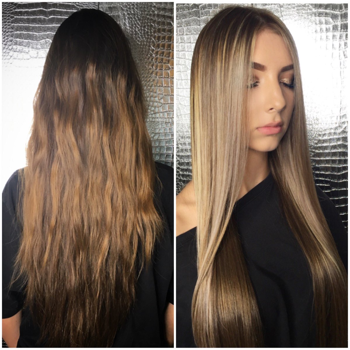 DKEnvy's tweet photo. BefOre &amp; AFTER! 🌓
Colour/Cut ~Dar @the.original.dk
 #lorealpro  #yychair #dkenvy https://t.co/xcO8uYfRnb
