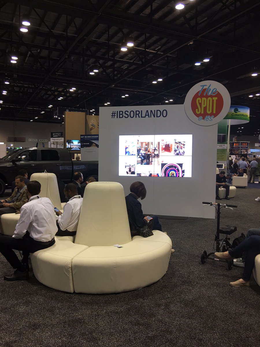 IntlBldrsShow's tweet image. Are you in South Hall and need a break? Grab a drink and recharge your batteries at The Spot @ IBS #IBSOrlando