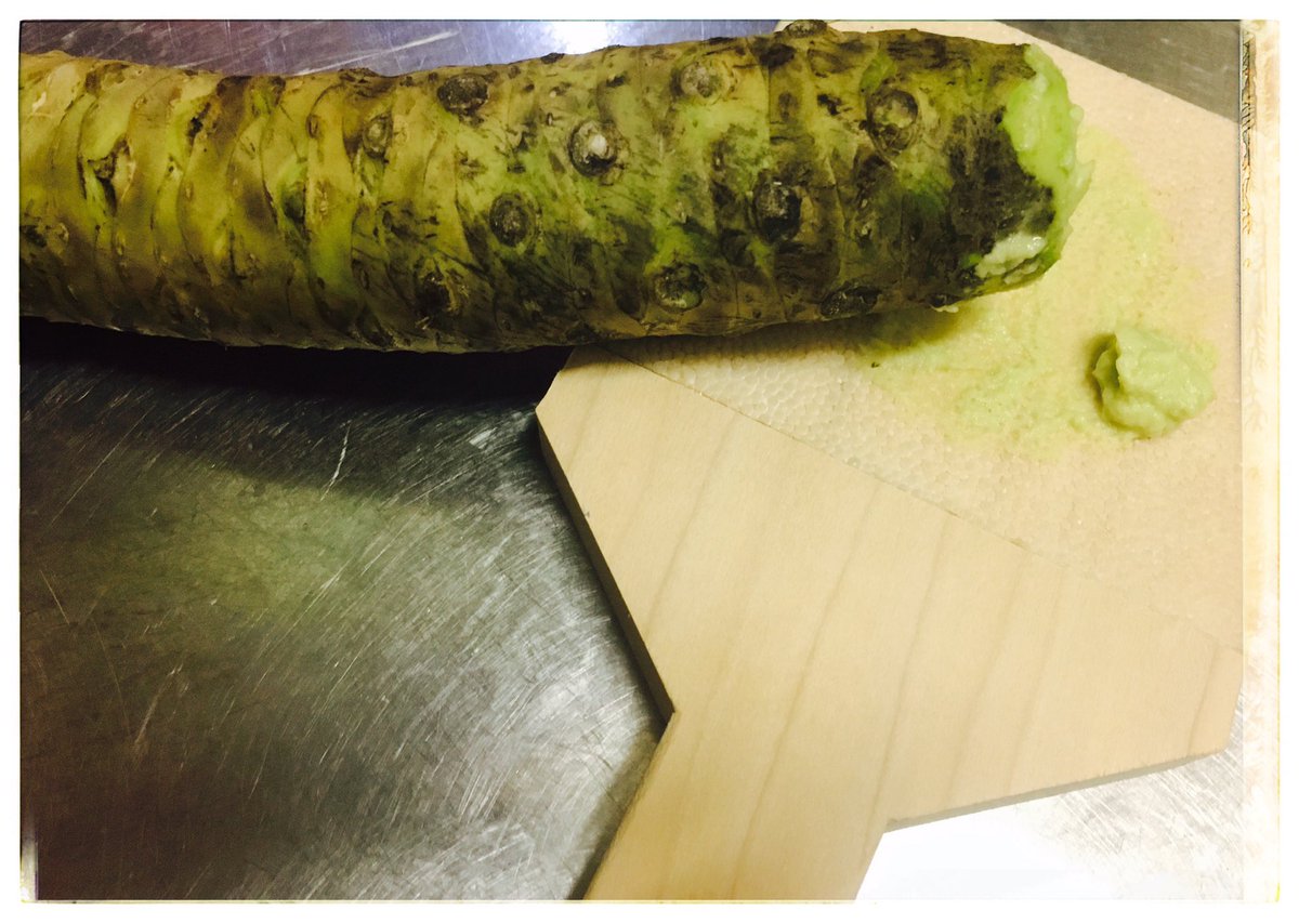 Wasabi fresco de Tokio a Cádiz . Gracias María y Antonio ✌️️