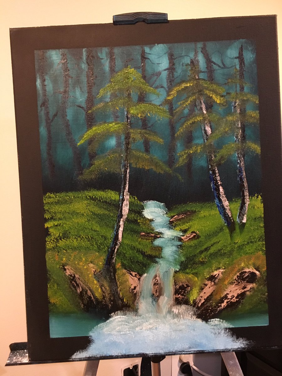 ChaseSemonick's tweet photo. I like this one a lot. My most recent painting. https://t.co/mQCJRfmJ4j
